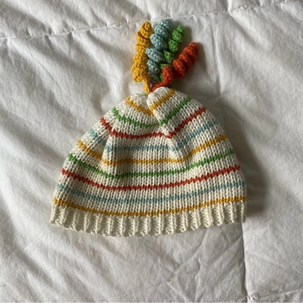 Knit Baby Hat size 6M